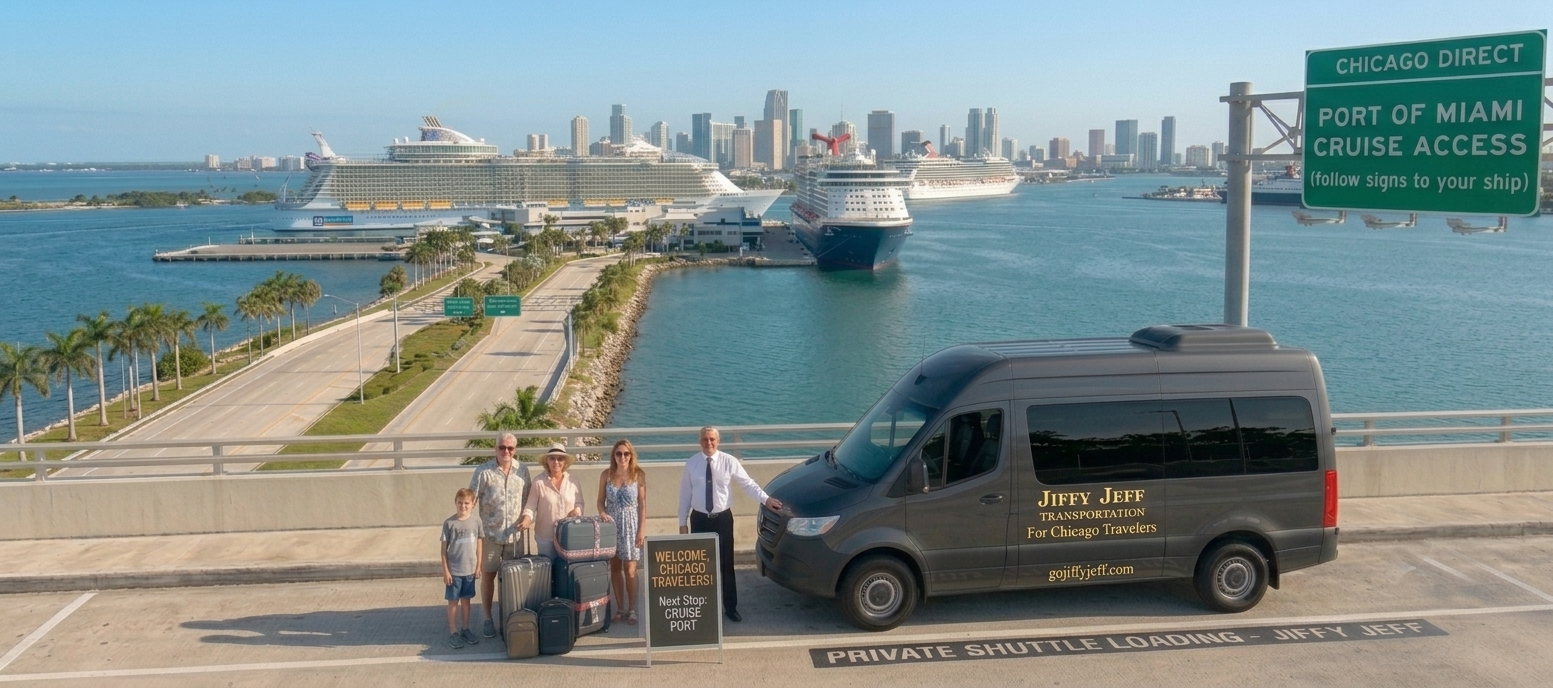 Cruise Transportation Service For Chicago Travelers | Jiffy Jeff Transportation