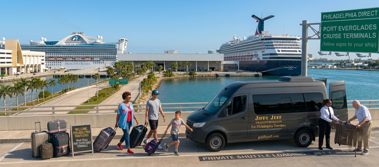 Cruise Transportation Service For Philadelphia Travelers | Jiffy Jeff Transportation